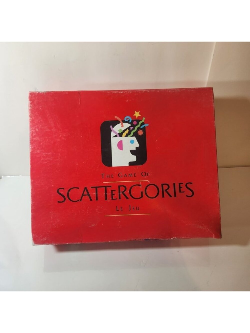 Vintage 1988 Scattergories Board Game Milton‎ Bradley Bilingual English French